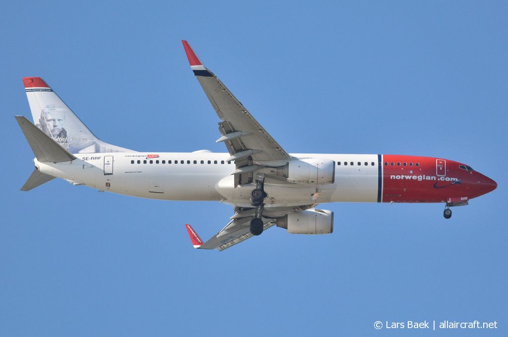SE-RRF · Boeing 737-8JP(WL) · (CPH / EKCH)
