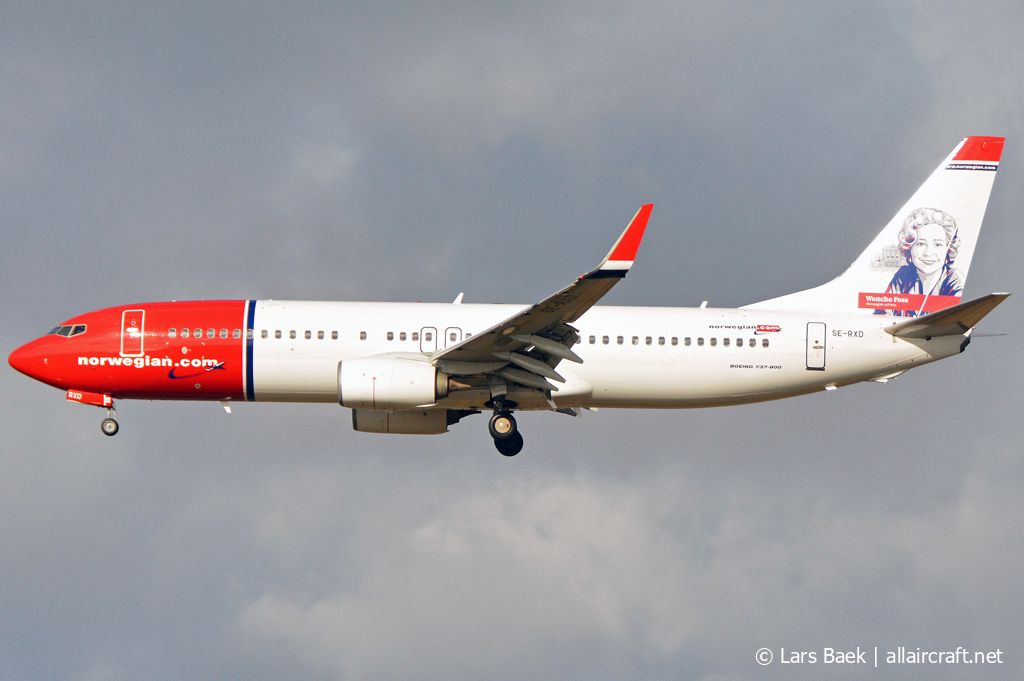 SE-RXD · Boeing 737-86N(WL) · (CPH / EKCH)