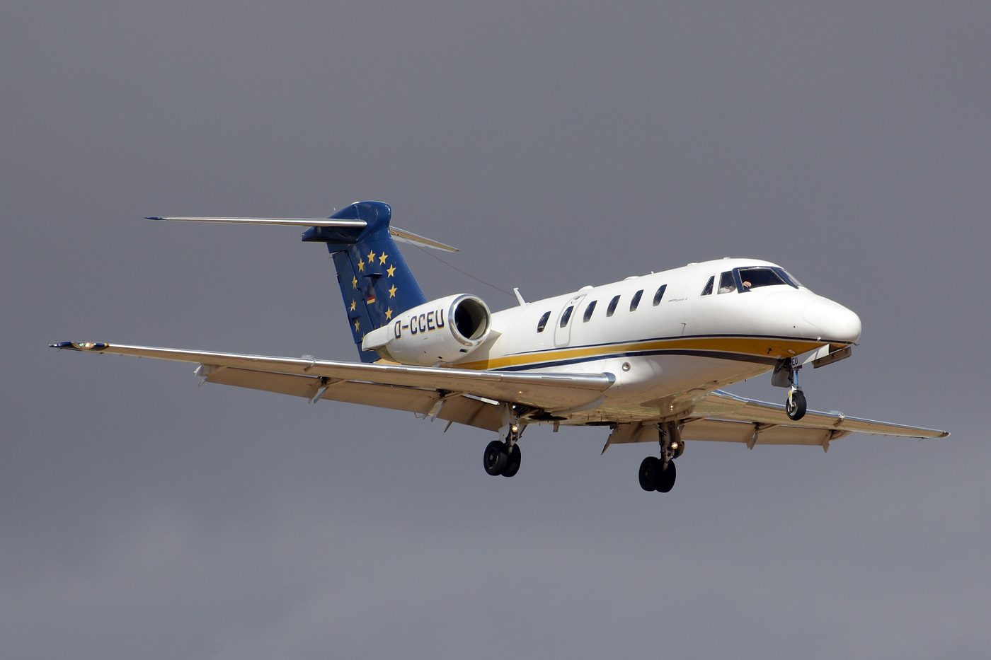 D-CCEU · Cessna 650 Citation III · (PMI / LEPA / LESJ)