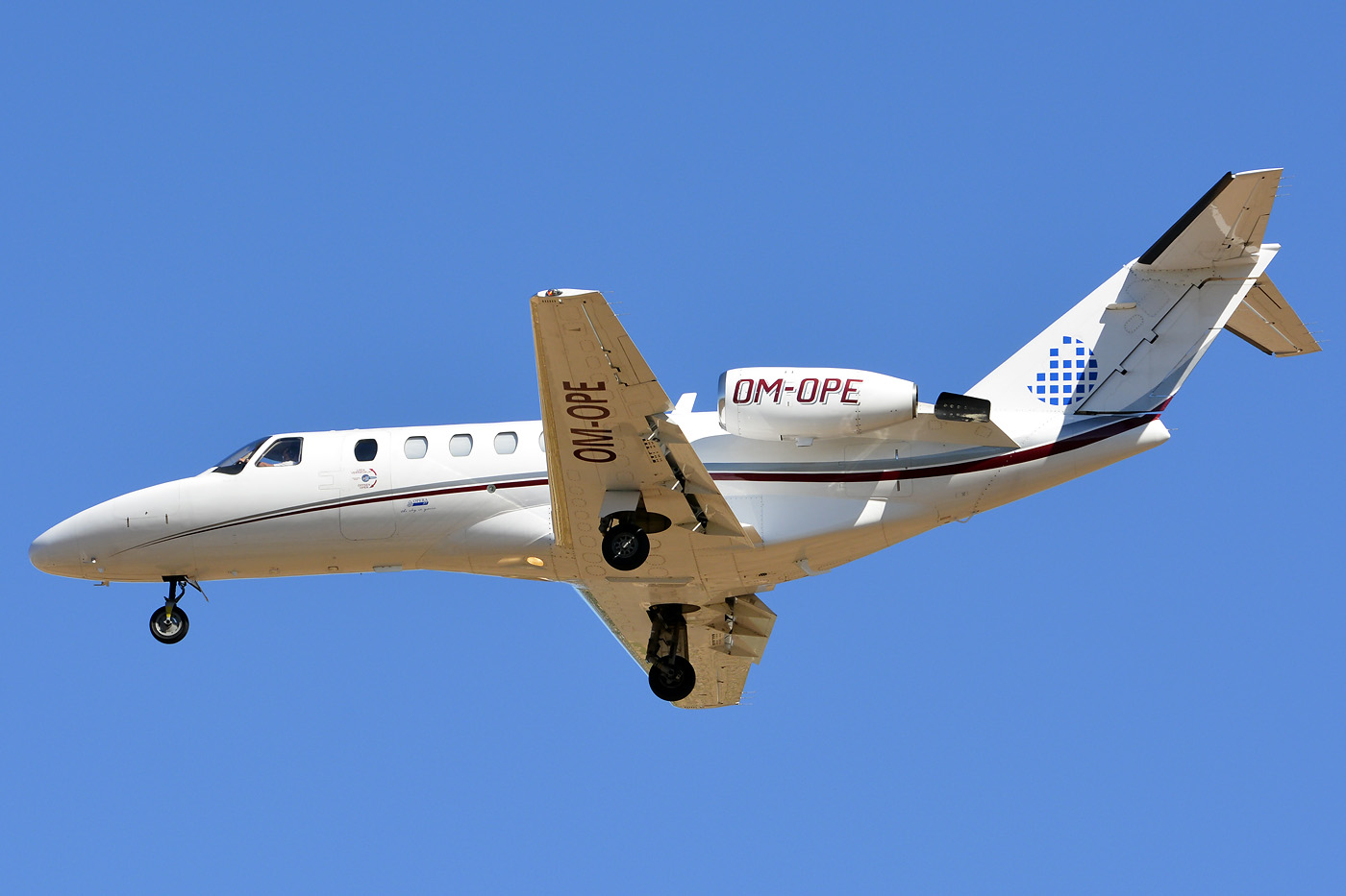 OM-OPE · Cessna 525A Citation CJ2 · (PMI / LEPA / LESJ)