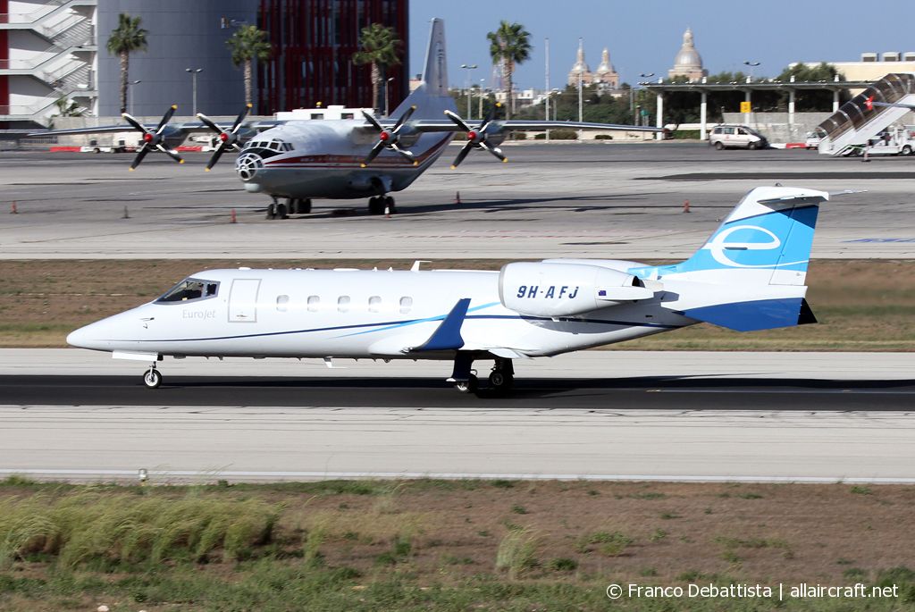 9H-AFJ · Bombardier Learjet 60 · (MLA / LMML)
