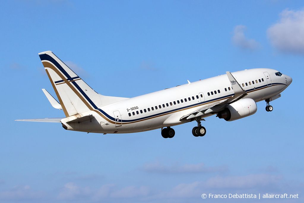 2-SGSG · Boeing 737-7H6(BBJ)(WL) · (MLA / LMML)