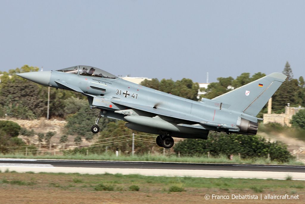 31+41 · Eurofighter EF-2000 Typhoon S · (MLA / LMML)
