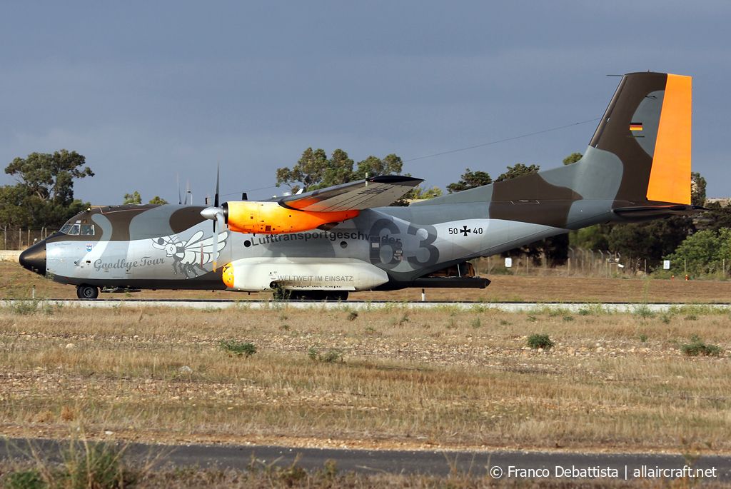 50+40 · Transall C-160D · (MLA / LMML)