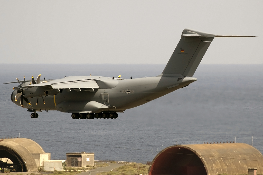 54+03 · Airbus A400M-180 · (LPA / GCLP)