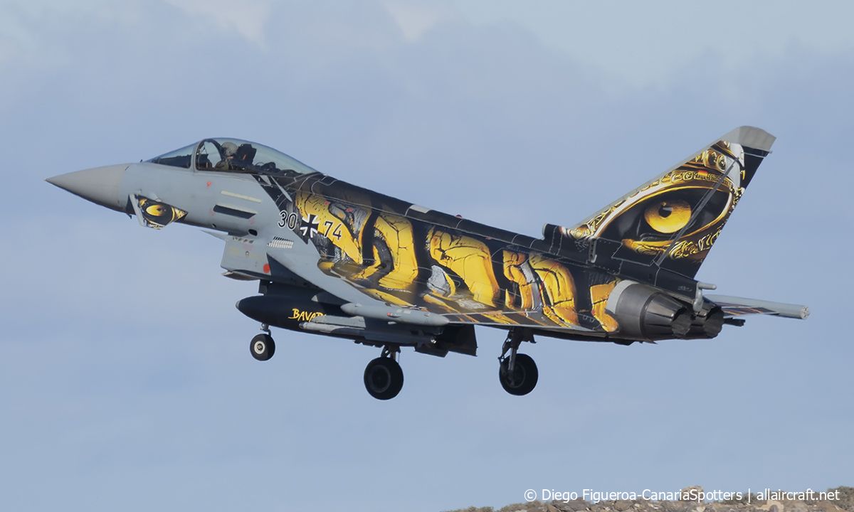 3074 · Eurofighter EF-2000 Typhoon · (LPA / GCLP)