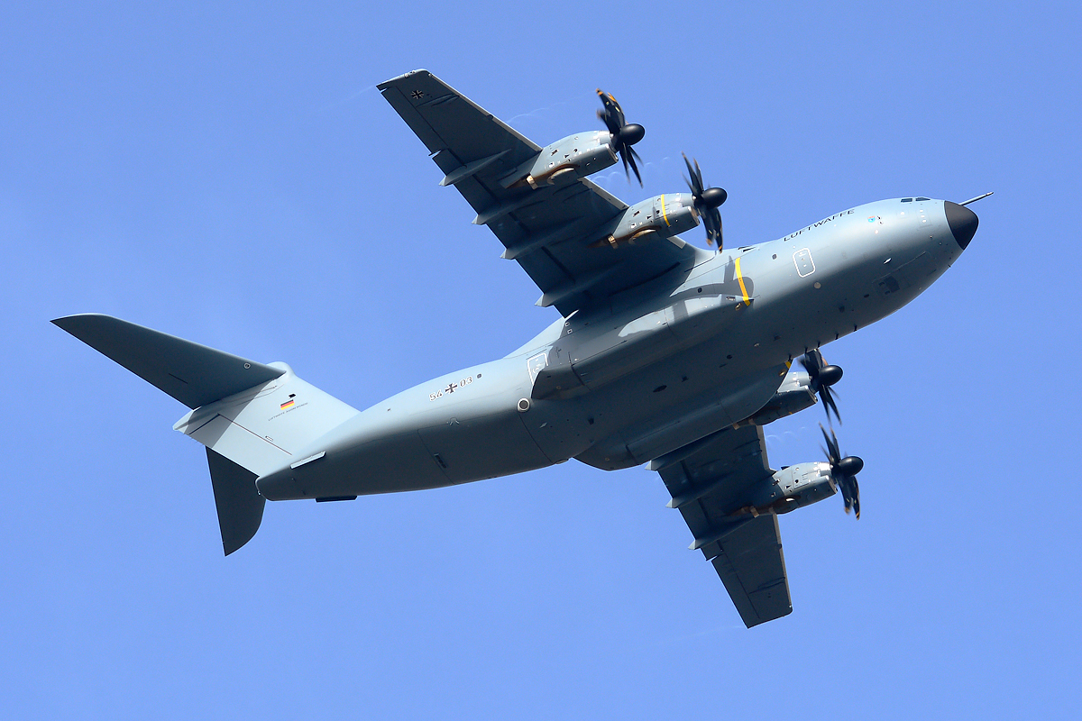 54+03 · Airbus A400M-180 · (LPA / GCLP)