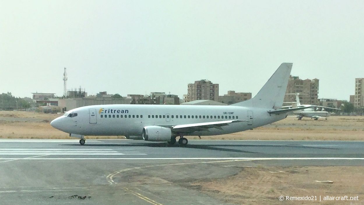 UR-CNF · Boeing 737-3Z0 · (KRT / HSSS)