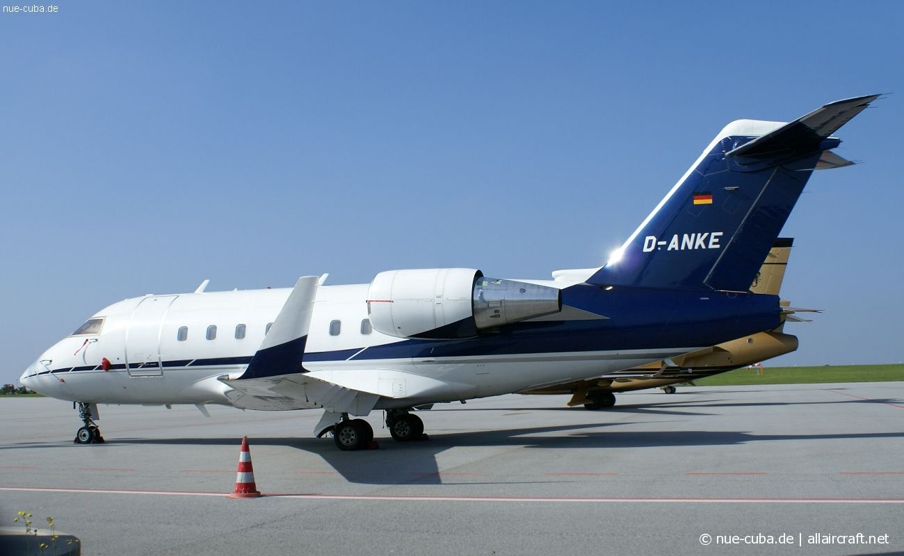 D-ANKE · Bombardier CL-600-2B16 Challenger 604 · (MUC / EDDM)