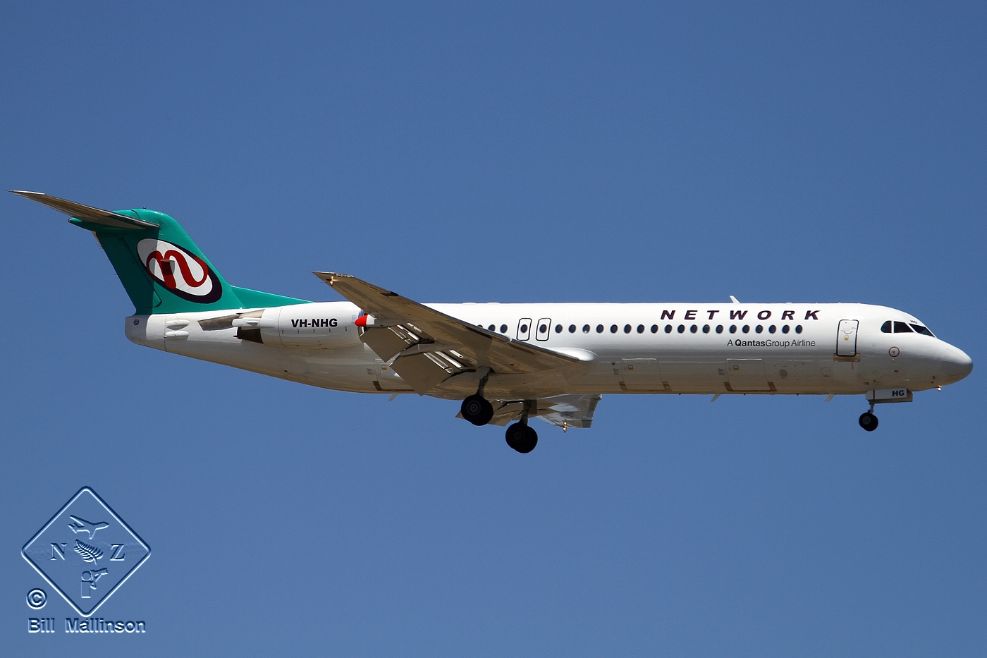 VH-NHG (11514) 1994 Fokker 100
