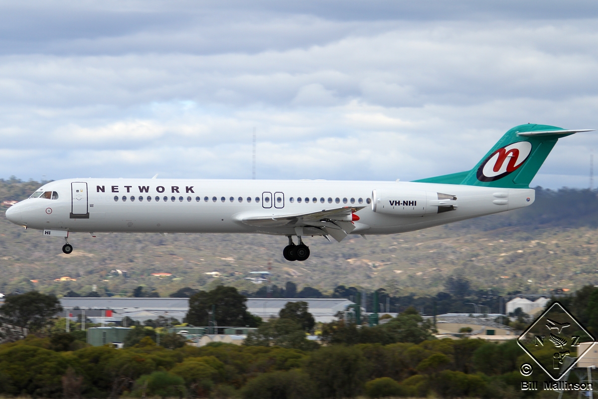 VH-NHI (11479) 1993 Fokker 100