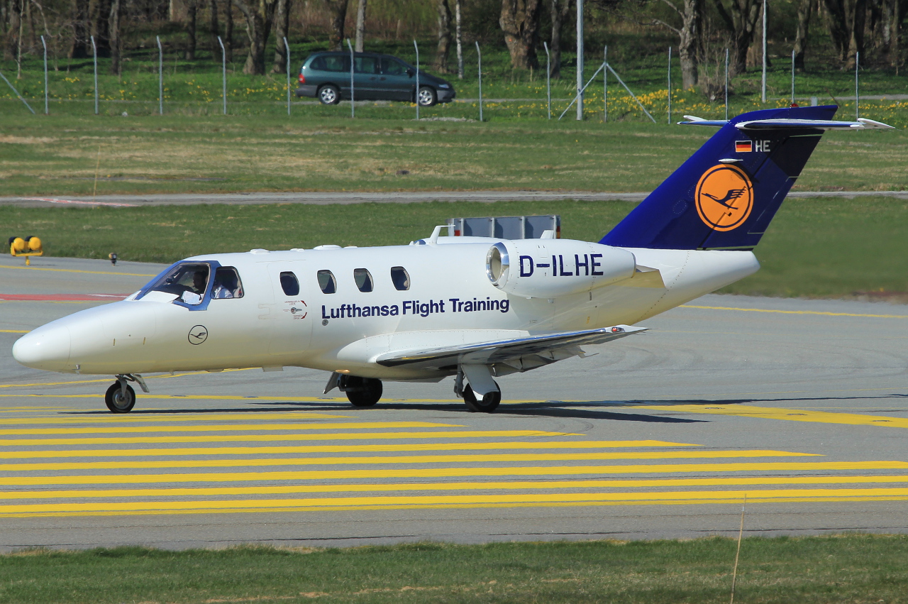 D-ILHE · Cessna 525 CitationJet CJ1 Plus · (SVG / ENZV)
