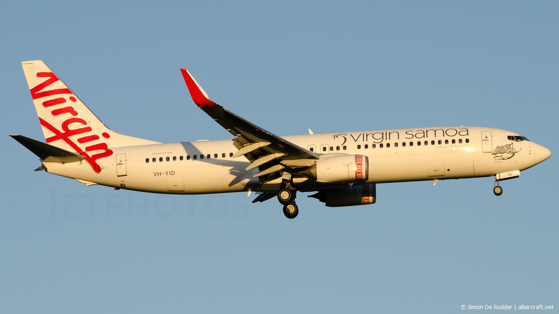 VH-YID (38709) 2011 Boeing 737-8FE(WL)