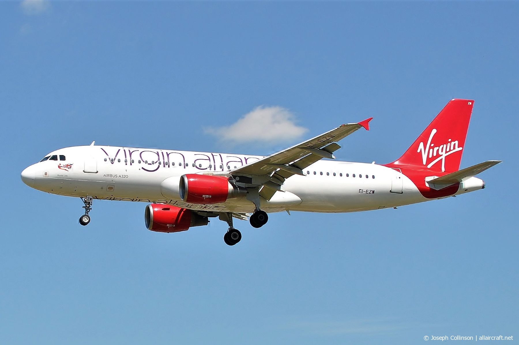 EI-EZW · Airbus A320-214 · (LHR / EGLL)
