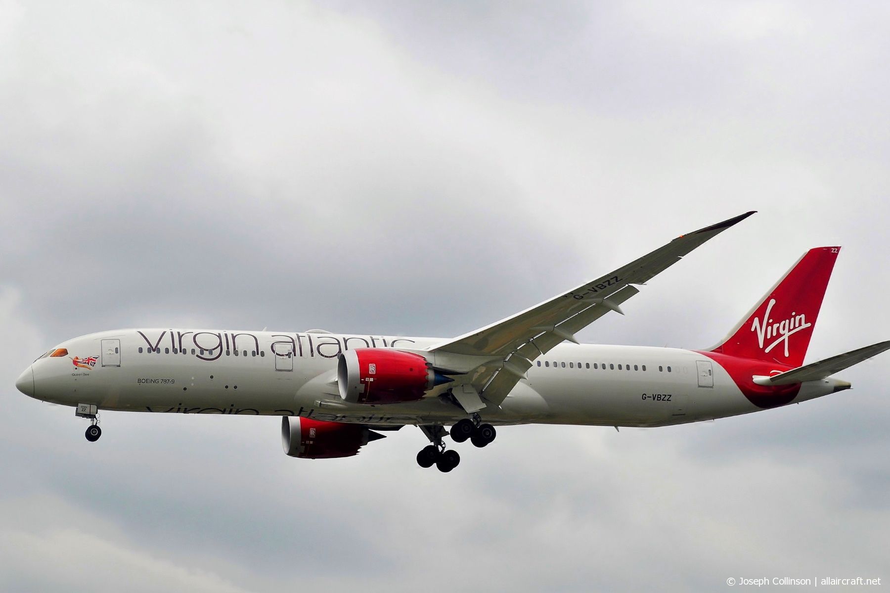 G-VBZZ (37976) 2016 Boeing 787-9 Dreamliner