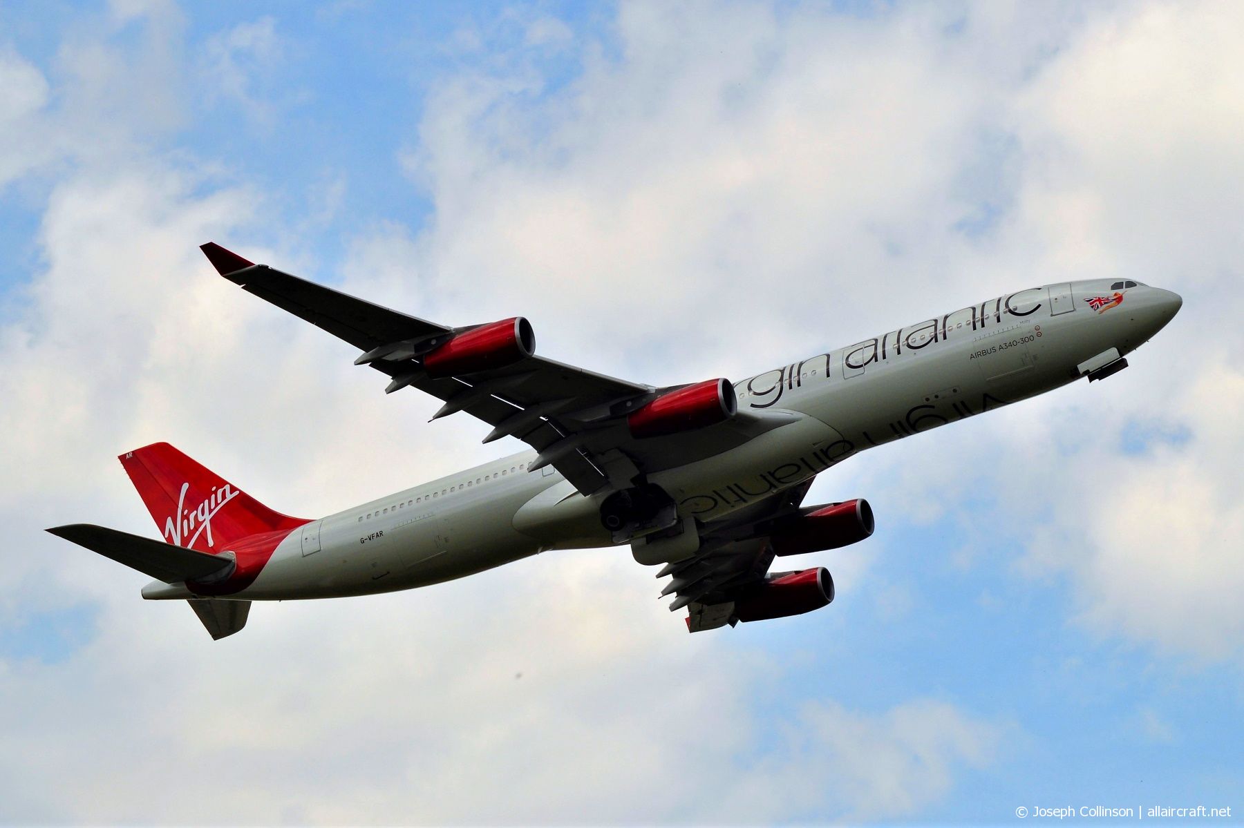 G-VFAR · Airbus A340-313 · (LHR / EGLL)