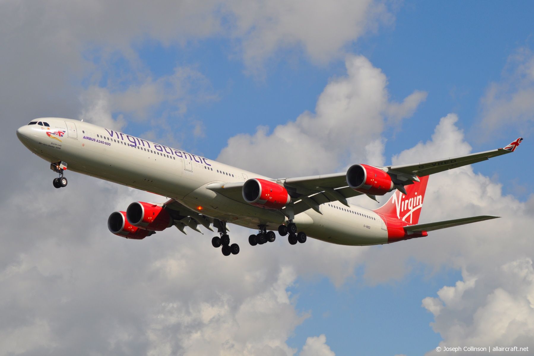 G-VRED · Airbus A340-642 · (LHR / EGLL)