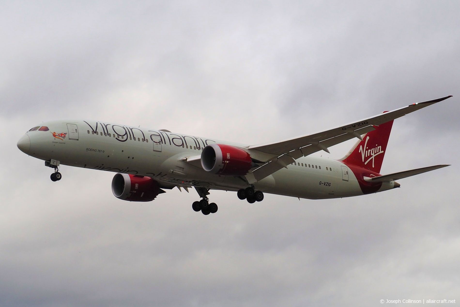 G-VZIG (37968) 2015 Boeing 787-9 Dreamliner