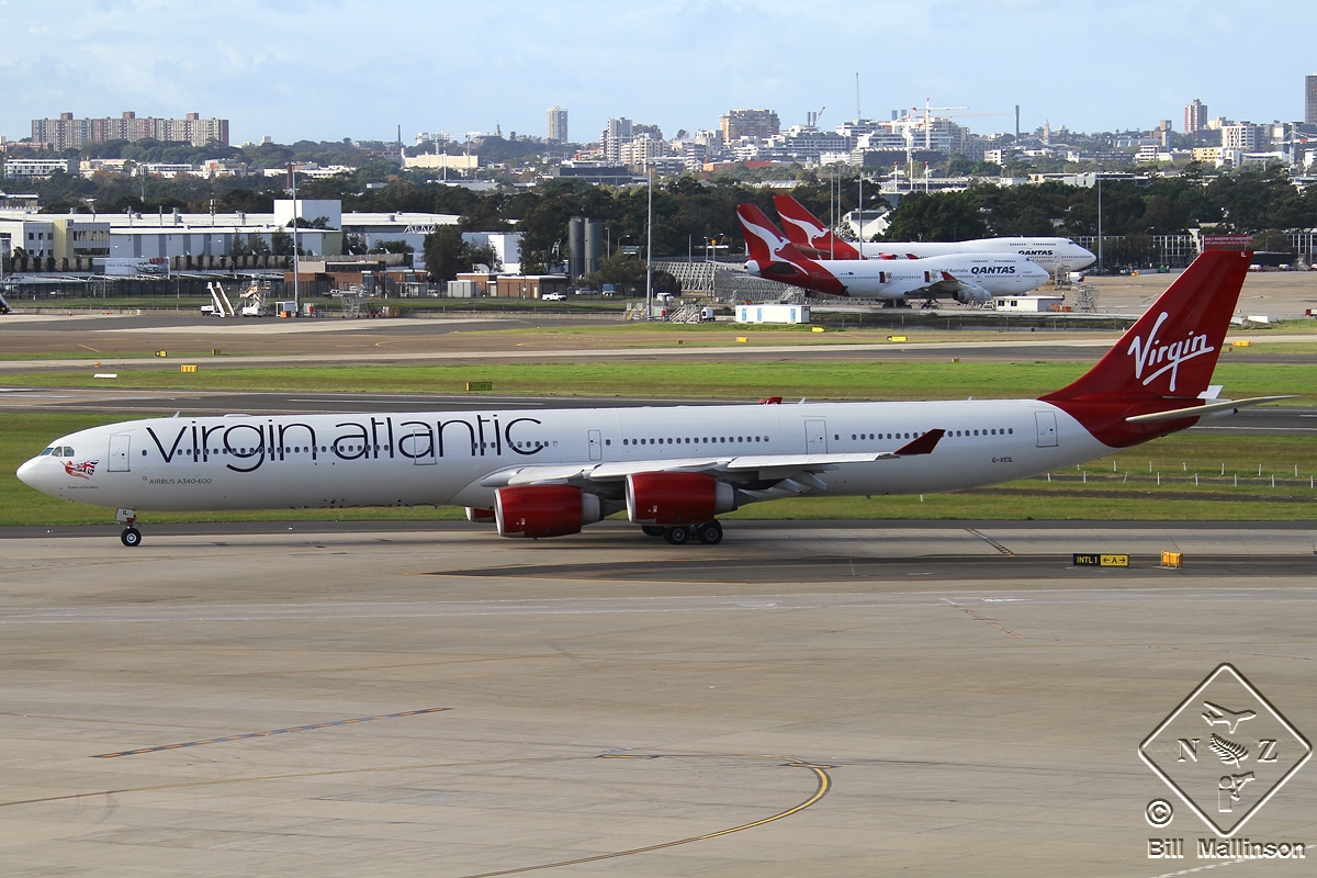 G-VEIL · Airbus A340-642 · (SYD / YSSY)