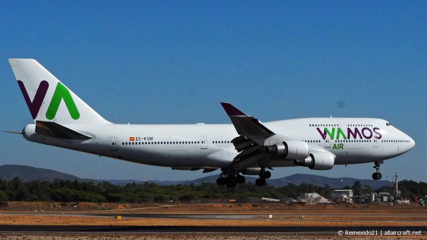 EC-KSM · Boeing 747-412 · (FAO / LPFR)