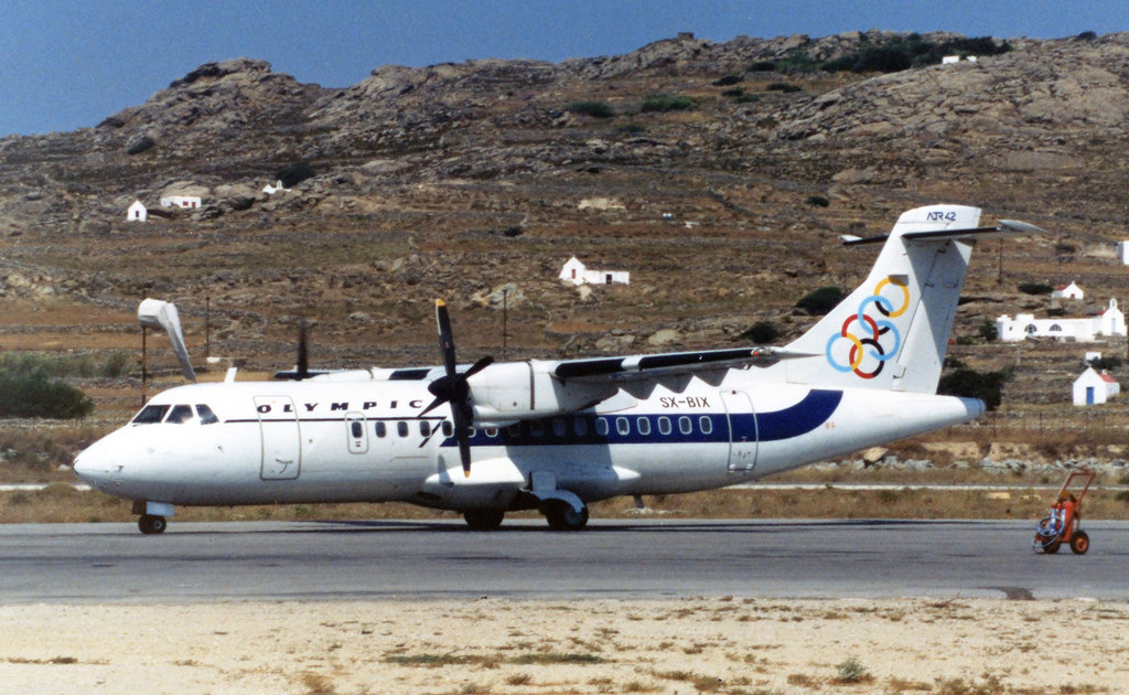 SX-BIX · ATR-42-300 · (JMK / LGMK)
