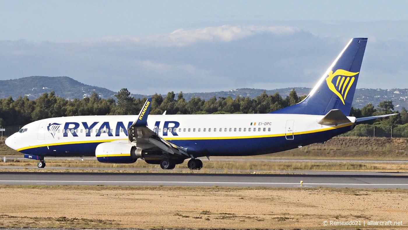 EI-DPC · Boeing 737-8AS(WL) · (FAO / LPFR)