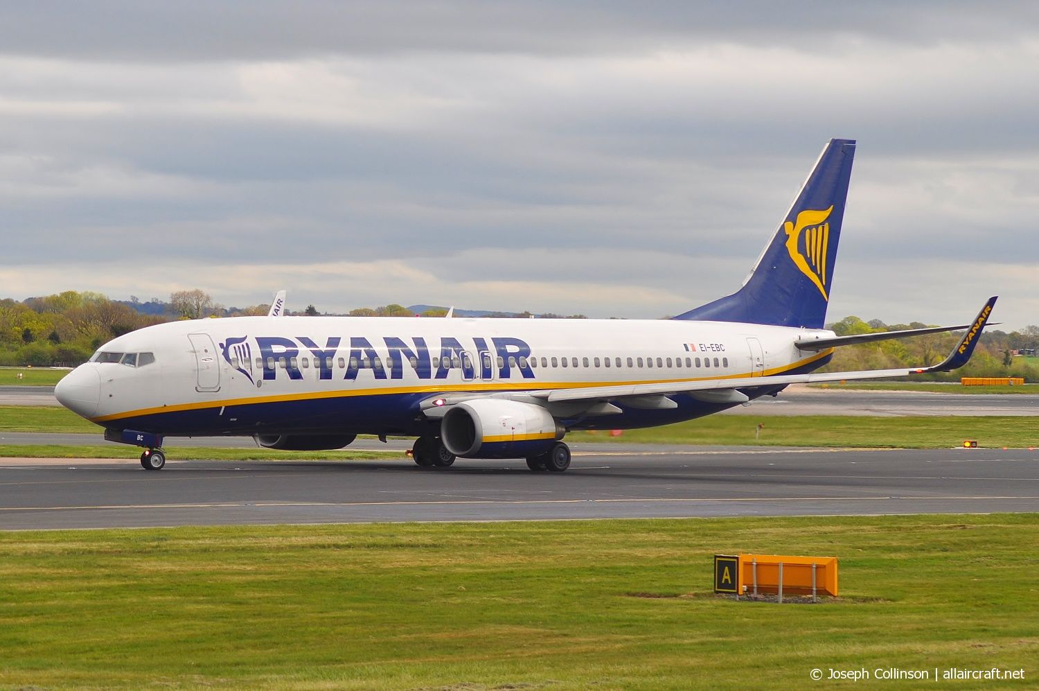 EI-EBC · Boeing 737-8AS(WL) · (MAN / EGCC)