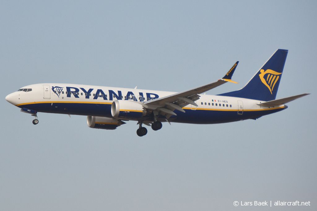 EI-HES · Boeing 737-8200 MAX · (CPH / EKCH)