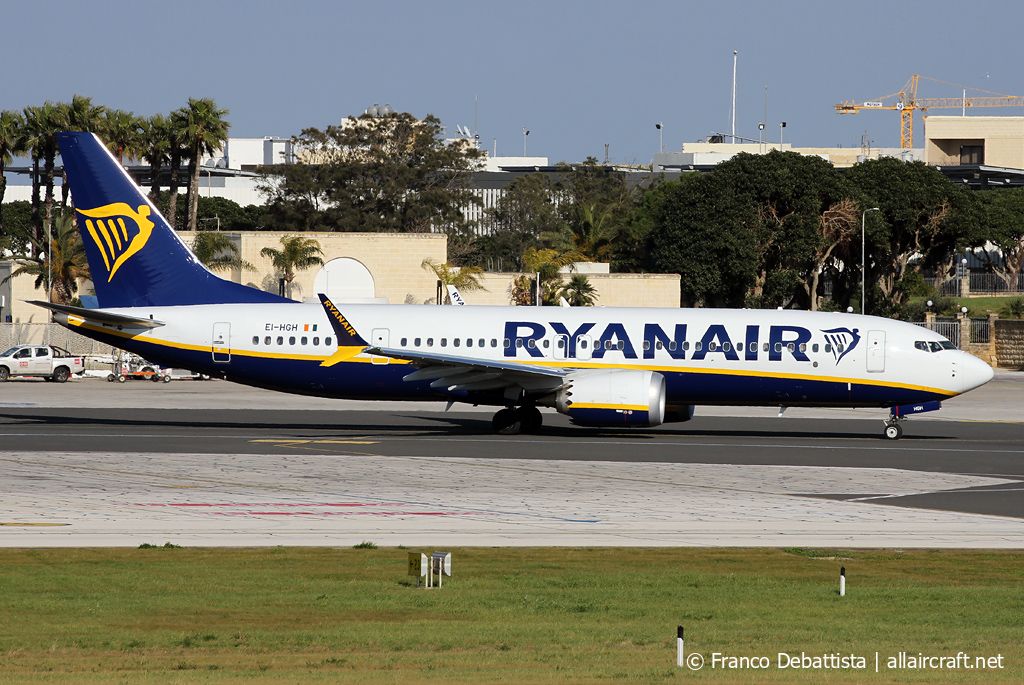 EI-HGH · Boeing 737-8200 MAX · (MLA / LMML)