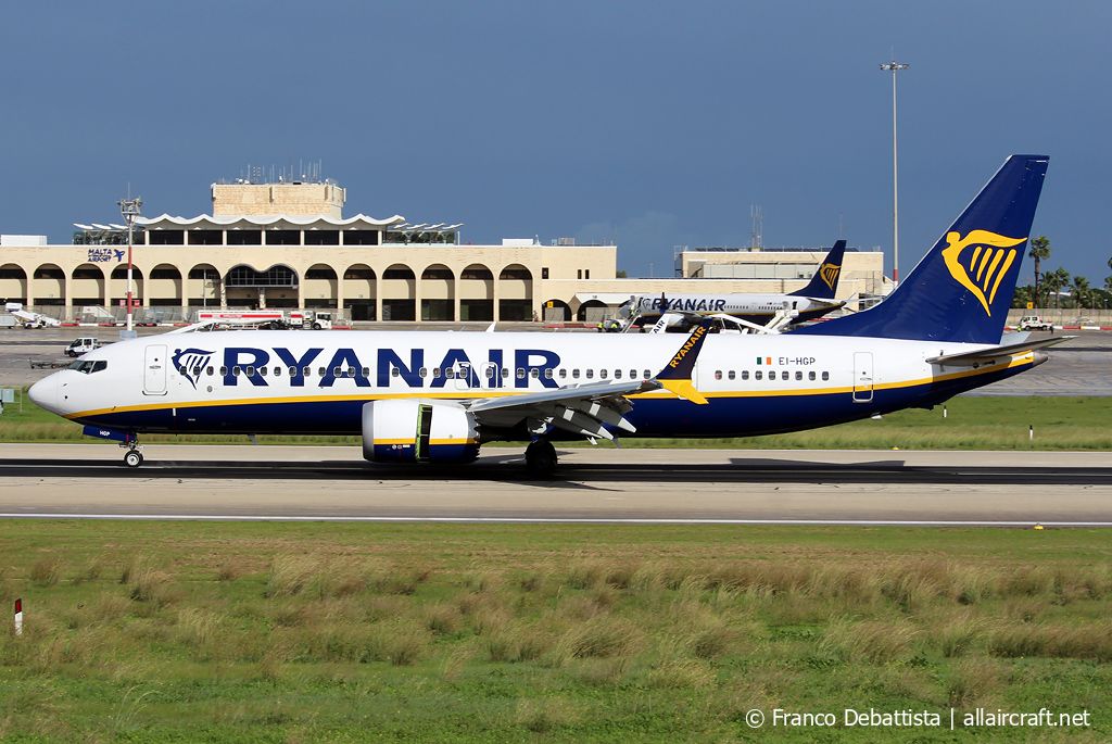 EI-HGP (62330) 2021 Boeing 737-8200 MAX