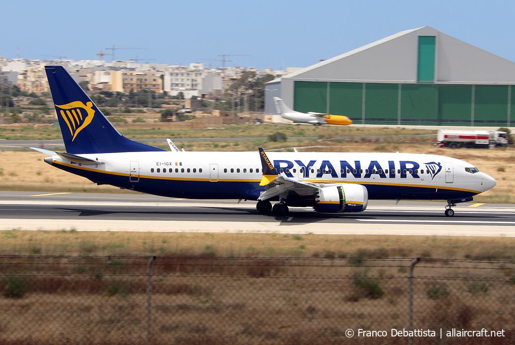 EI-IGX (67076) 2023 Boeing 737-8200 MAX
