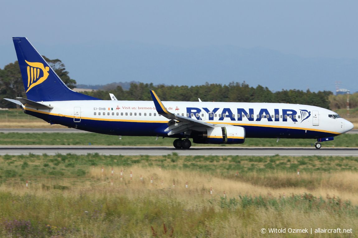 EI-DHB · Boeing 737-8AS(WL) · (FCO / LIRF)