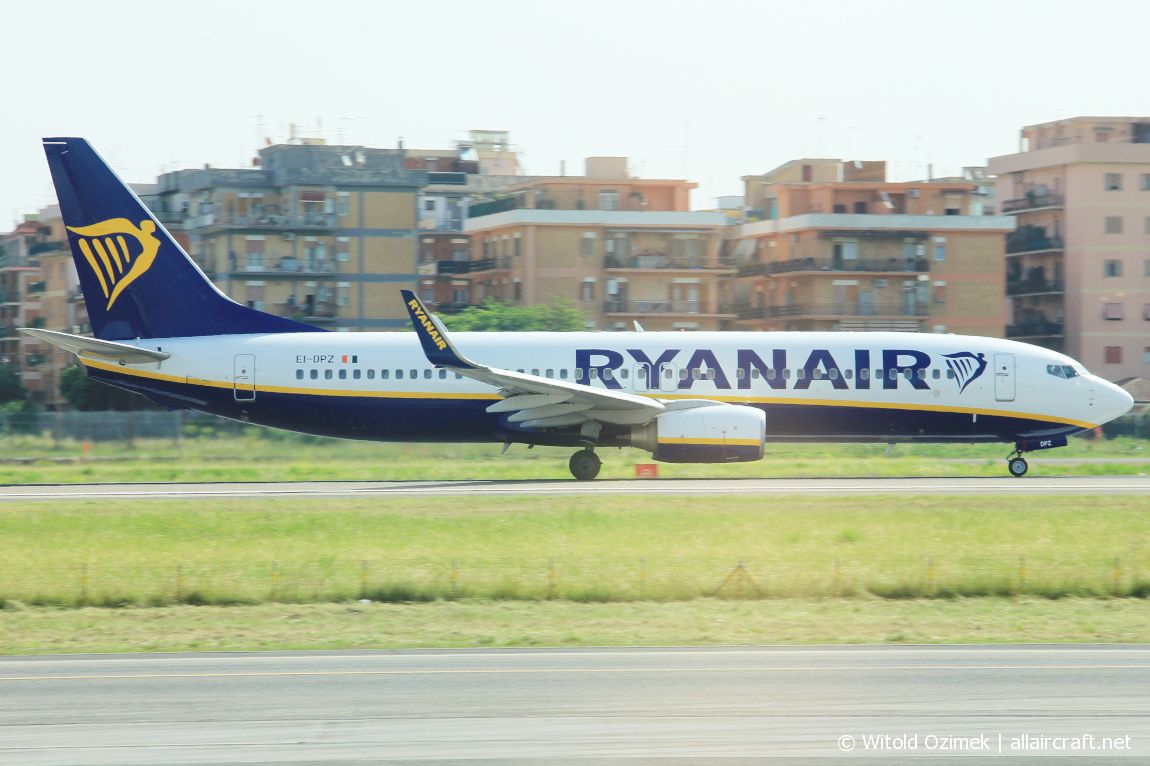 EI-DPZ · Boeing 737-8AS(WL) · (CIA / LIRA)