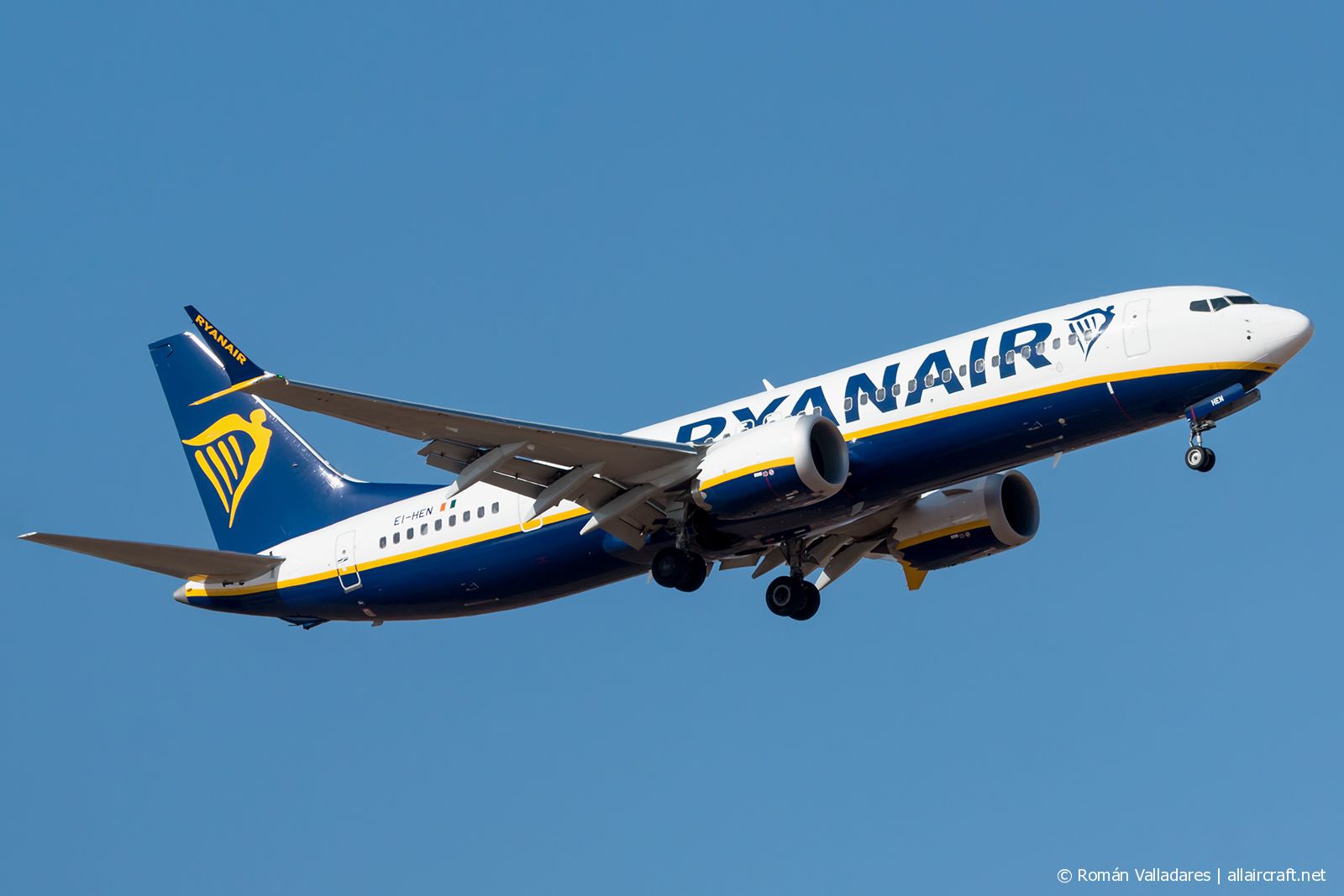 EI-HEN · Boeing 737-8200 MAX · (LPA / GCLP)