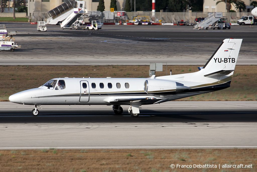 YU-BTB (550-1037) 2002 Cessna 550B Citation Bravo