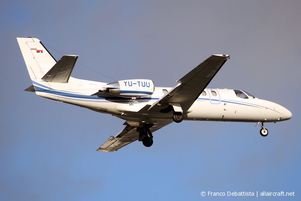 YU-TUU (550-1136) Cessna 550B Citation Bravo