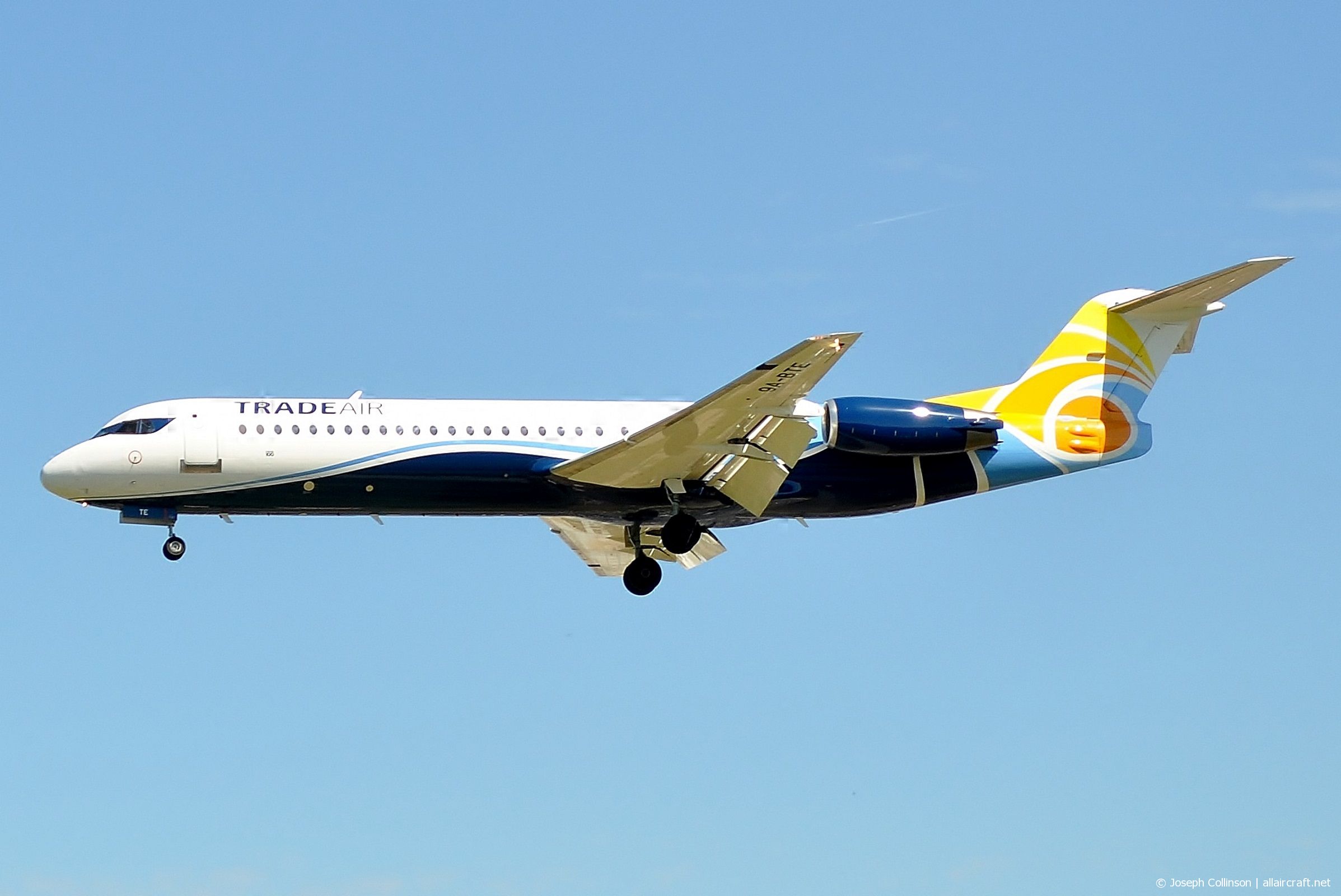 9A-BTE (11416) 1992 Fokker 100