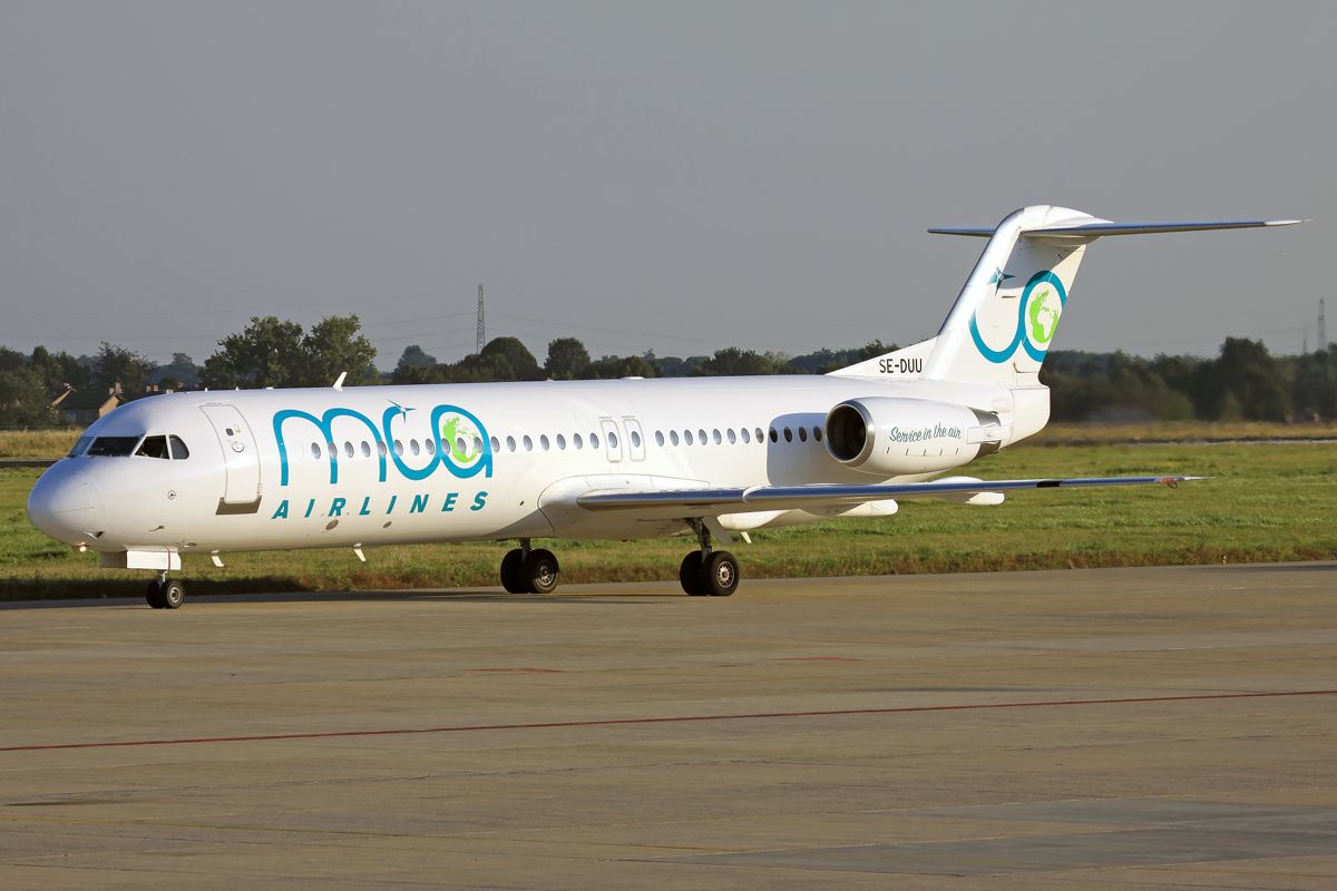 SE-DUU (11286) 1989 Fokker 100