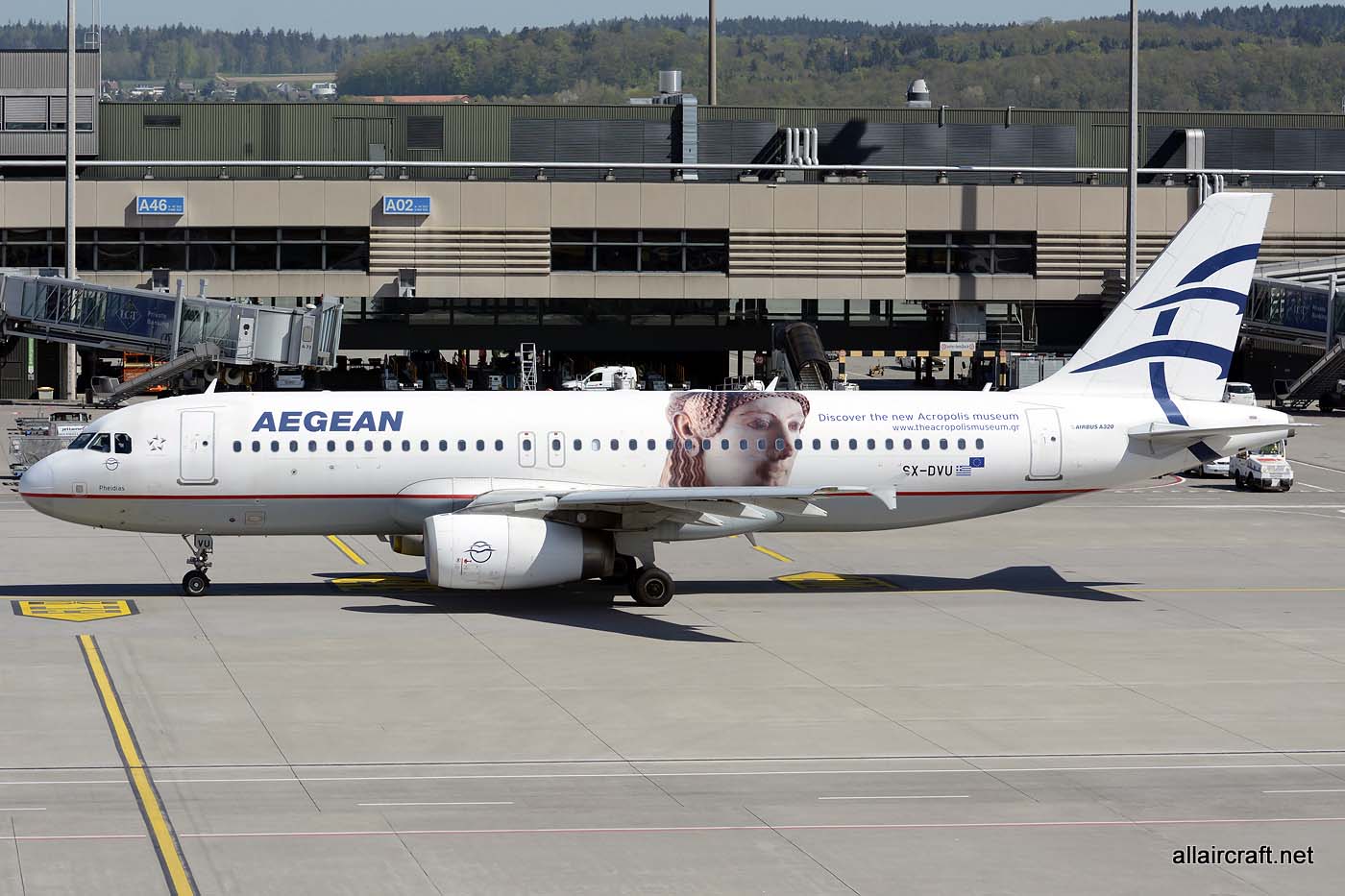 SX-DVU · Airbus A320-232 · (ZRH / LSZH)