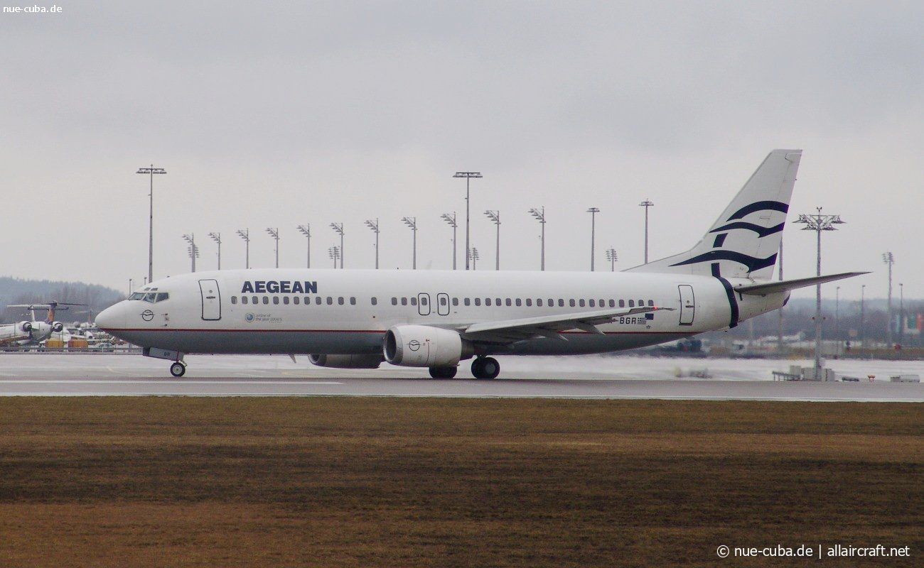 SX-BGR · Boeing 737-408 · (MUC / EDDM)