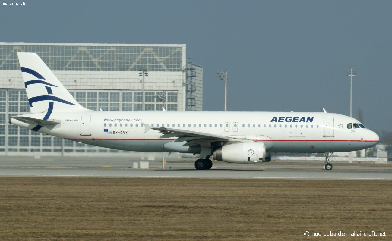 SX-DVX · Airbus A320-232 · (MUC / EDDM)