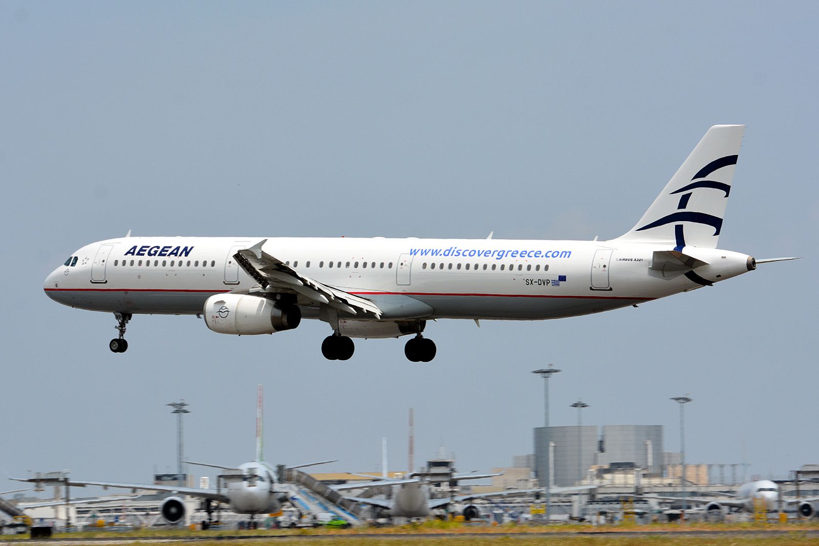 SX-DVP (cn 3527) Airbus A321-231