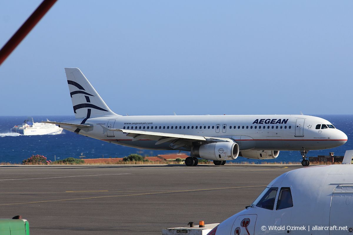 SX-DVW · Airbus A320-232 · (HER / LGIR)