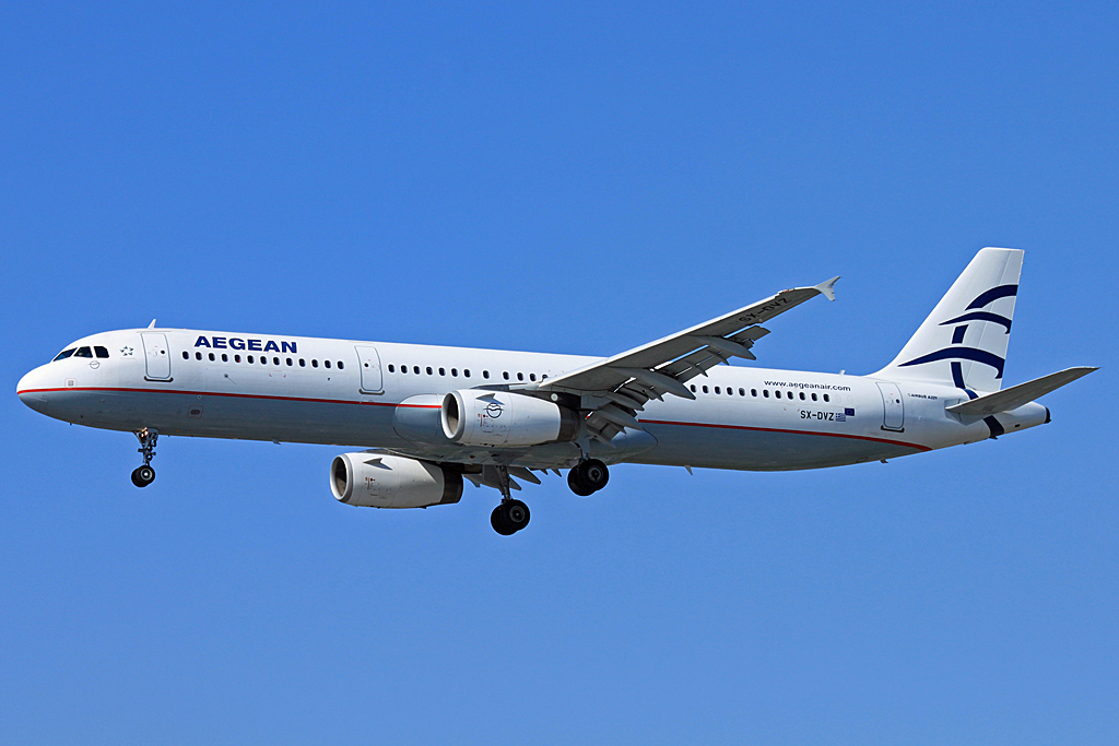 SX-DVZ, (cn 3820), Airbus A321-232