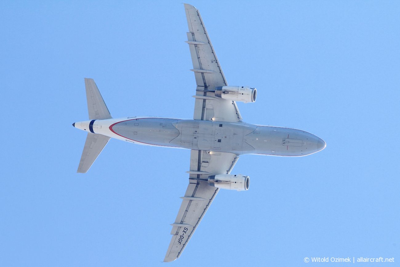 SX-DGF · Airbus A319-132 · (HER / LGIR)