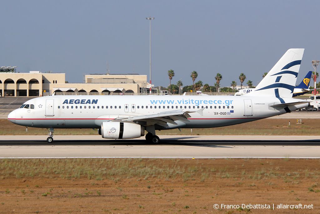 SX-DGD · Airbus A320-232 · (MLA / LMML)