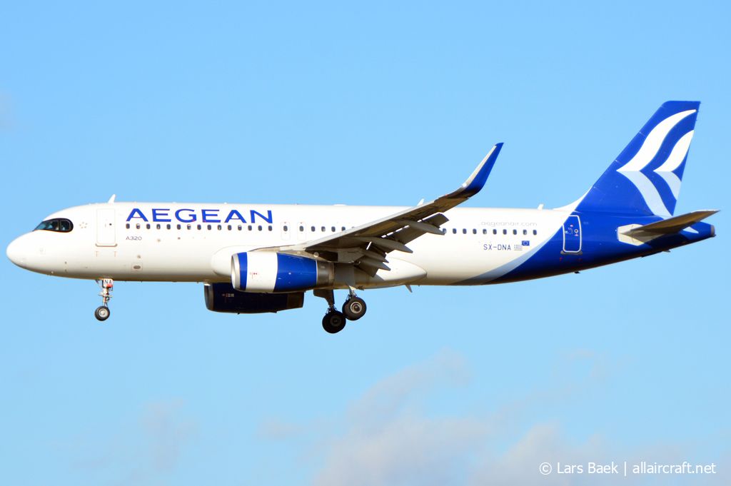 SX-DNA · Airbus A320-232(WL) · (CPH / EKCH)