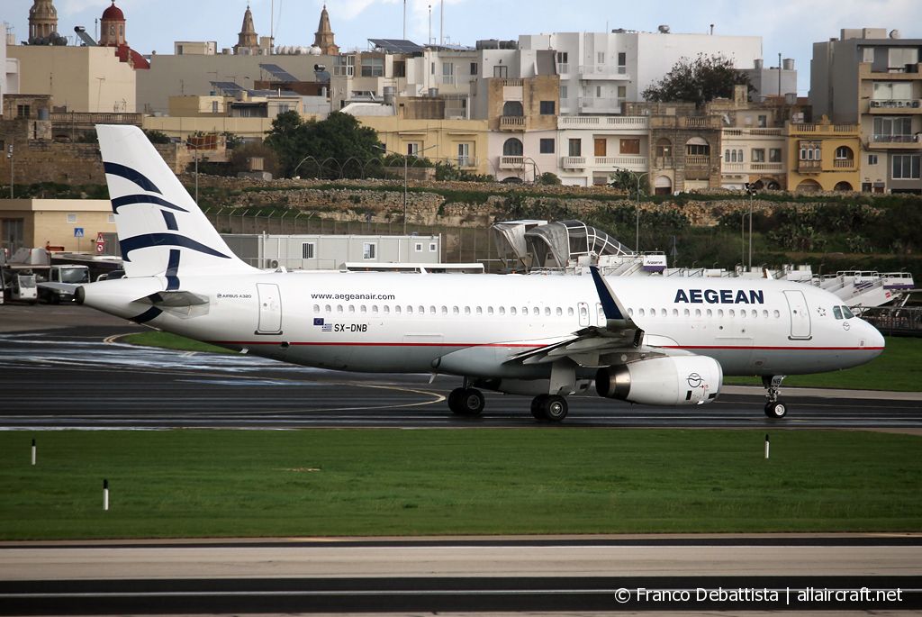 SX-DNB · Airbus A320-232(WL) · (MLA / LMML)