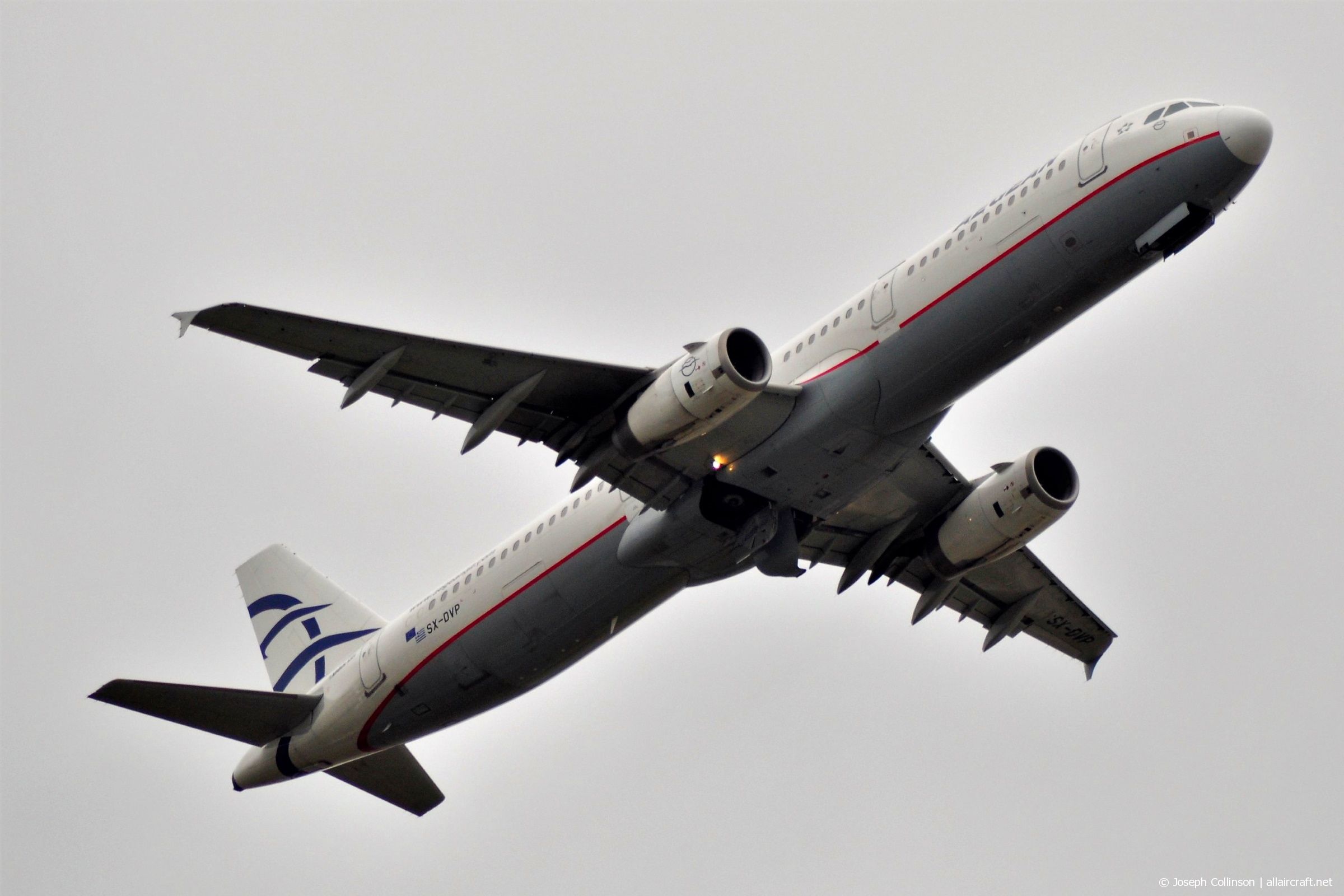 SX-DVP · Airbus A321-231 · (LHR / EGLL)
