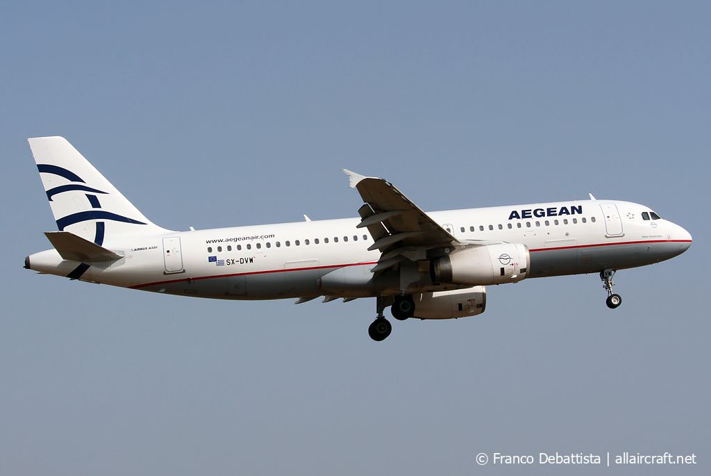 SX-DVW · Airbus A320-232 · (MLA / LMML)